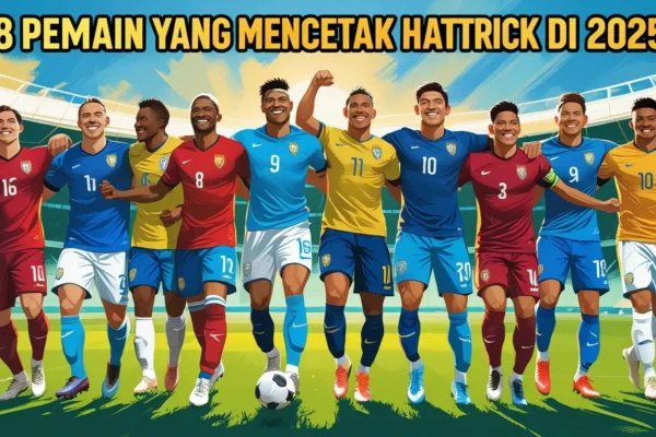 8 Pemain yang Mencetak Hattrick di 2025